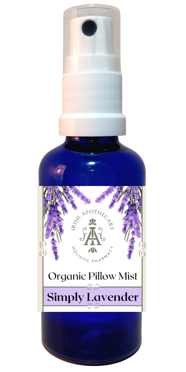 Simply Lavender Pillow Mist, Certified Organic Irish Apothecary