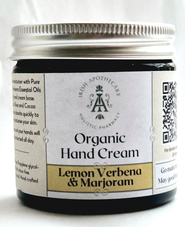 Lemon Verbena & Marjoram, Organic Hand Cream