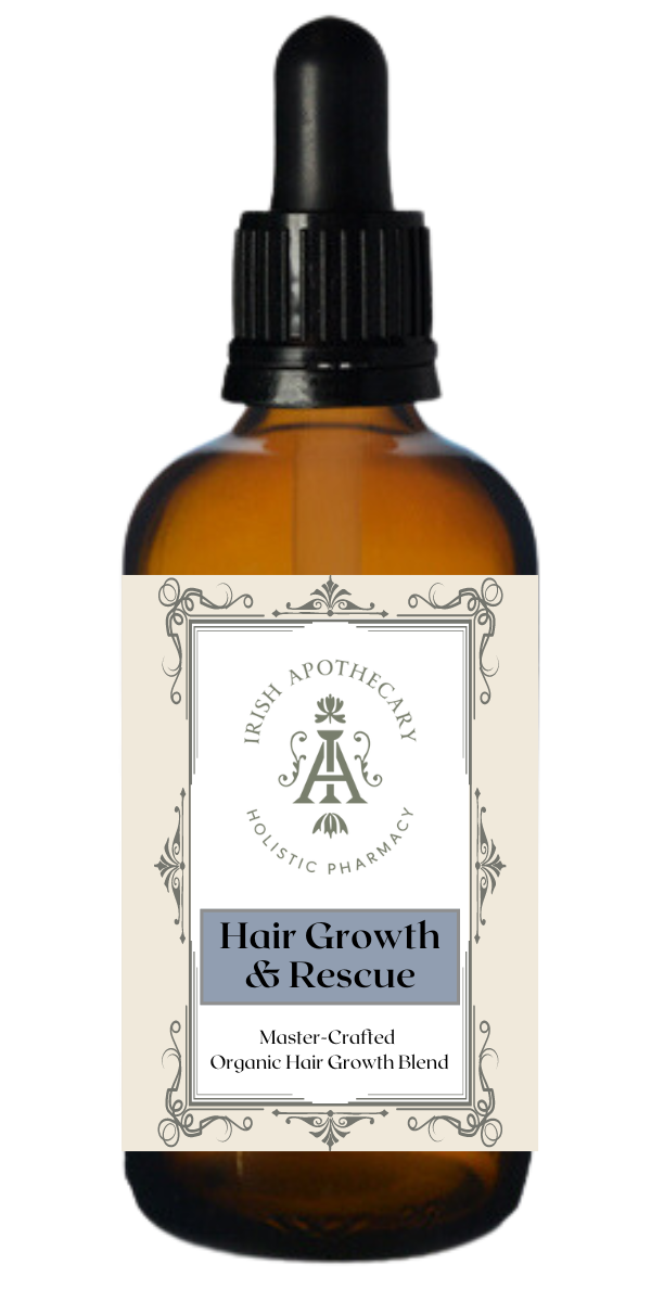 Hair Growth & Rescue, Essential Oil Blend, Certified Organic