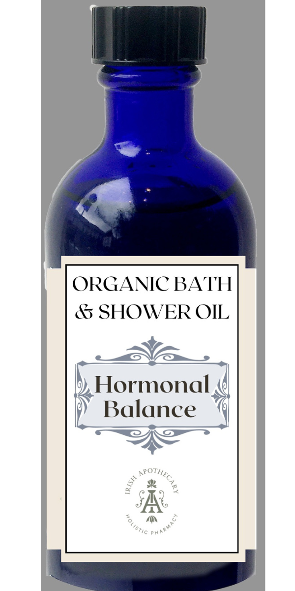 Hormonal Balance Bath & Shower Oil, Certified Organic