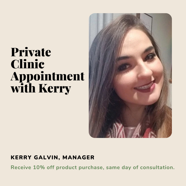 Book a Private Hair Clinic Appointment with Kerry