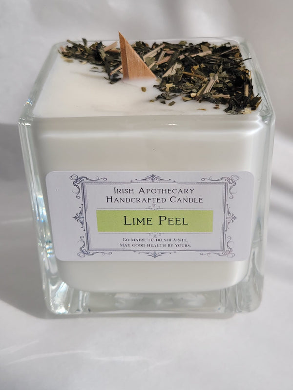 Irish Apothecary Handcrafted Candle - Lime Peel